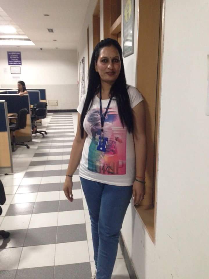 Anju Shandil after 90 days, visibly slimmer